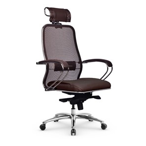 Кресло компьютерное Samurai SL-2.04 MPES Темно-коричневый в Миассе