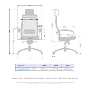Офисное кресло Samurai SL-2.05 MPES Белый в Миассе - предосмотр 2