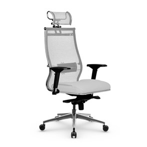 Офисное кресло Samurai SL-3.051 MPES Белый в Копейске