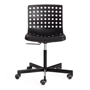 Компьютерное кресло SKALBERG OFFICE (mod. C-084-B) металл/пластик, Black (черный) арт.19802 в Челябинске - предосмотр 4