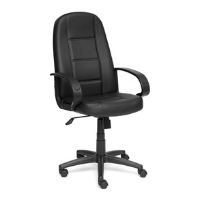 Офисное кресло СН747 кож/зам, черный, арт.1040 в Златоусте