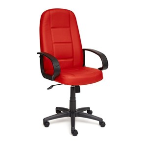 Кресло компьютерное СН747 кож/зам, красный, арт.7707 в Магнитогорске