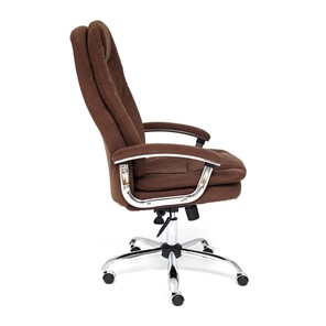 Компьютерное кресло SOFTY LUX флок, коричневый, арт.13595 в Копейске - предосмотр 18