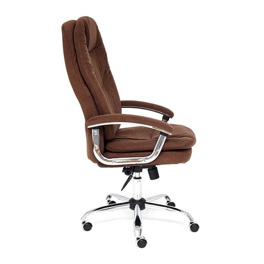 Компьютерное кресло SOFTY LUX флок, коричневый, арт.13595 в Копейске - изображение 2