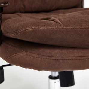 Компьютерное кресло SOFTY LUX флок, коричневый, арт.13595 в Копейске - предосмотр 7