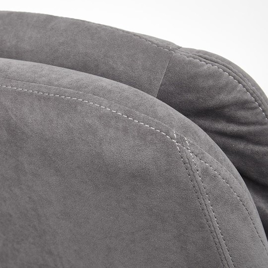 Кресло SOFTY LUX флок, серый, арт.13591 в Магнитогорске - изображение 16