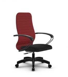 Кресло компьютерное SU-CK130-10P PL красный/черный в Магнитогорске