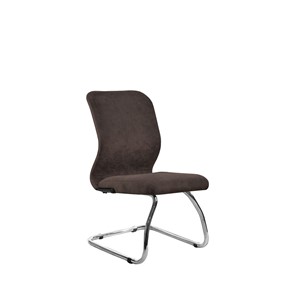 Кресло офисное SU-Mr-4/подл.000/осн.007 темно-коричневый в Миассе