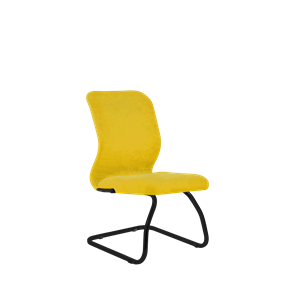 Кресло офисное SU-Mr-4/подл.000/осн.008 желтый в Копейске