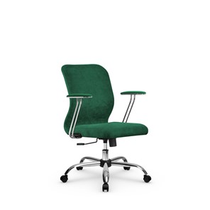 Кресло офисное SU-Mr-4/подл.078/осн.003 зеленый в Челябинске