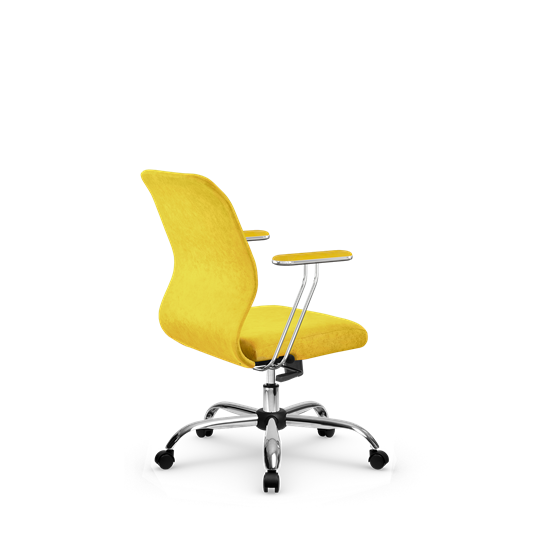 Кресло SU-Mr-4/подл.078/осн.003 желтый в Челябинске - изображение 1