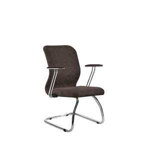 Офисное кресло SU-Mr-4/подл.078/осн.007 темно-коричневый в Челябинске - предосмотр