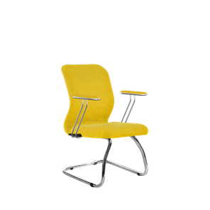 Кресло компьютерное SU-Mr-4/подл.078/осн.007 желтый в Копейске