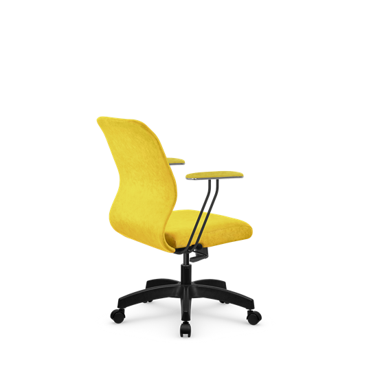 Офисное кресло SU-Mr-4/подл.079/осн.001 желтый в Челябинске - изображение 1