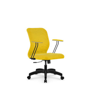 Офисное кресло SU-Mr-4/подл.079/осн.001 желтый в Златоусте
