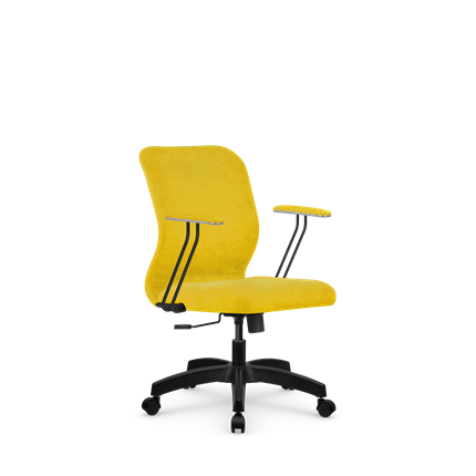 Офисное кресло SU-Mr-4/подл.079/осн.001 желтый в Челябинске - изображение