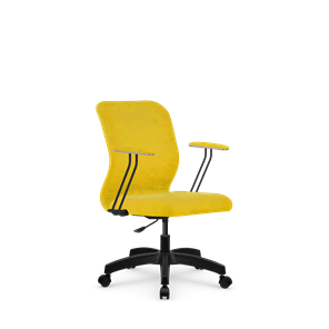 Компьютерное кресло SU-Mr-4/подл.079/осн.005 желтый в Челябинске - предосмотр