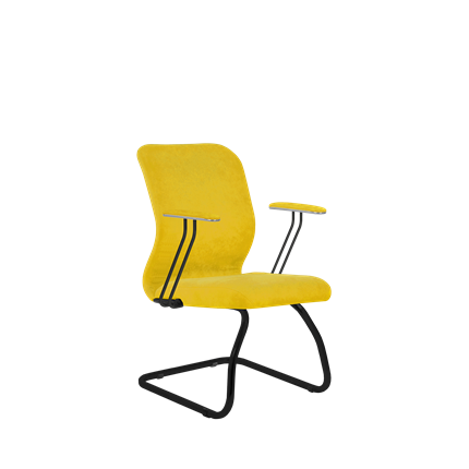 Кресло компьютерное SU-Mr-4/подл.079/осн.008 желтый в Челябинске - изображение