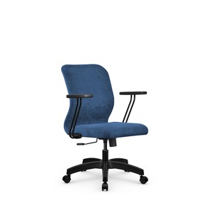 Кресло компьютерное SU-Mr-4/подл.109/осн.001 светло-синий в Челябинске