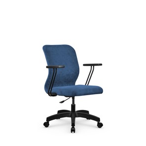 Офисное кресло SU-Mr-4/подл.109/осн.005 светло-синий в Челябинске