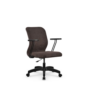 Офисное кресло SU-Mr-4/подл.109/осн.005 темно-коричневый в Челябинске - предосмотр