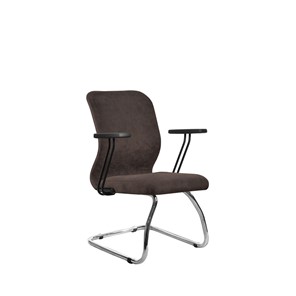 Кресло компьютерное SU-Mr-4/подл.109/осн.007 темно-коричневый в Челябинске - предосмотр