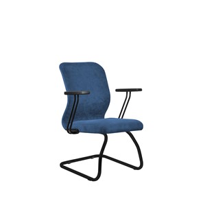 Офисное кресло SU-Mr-4/подл.109/осн.008 светло-синий в Челябинске