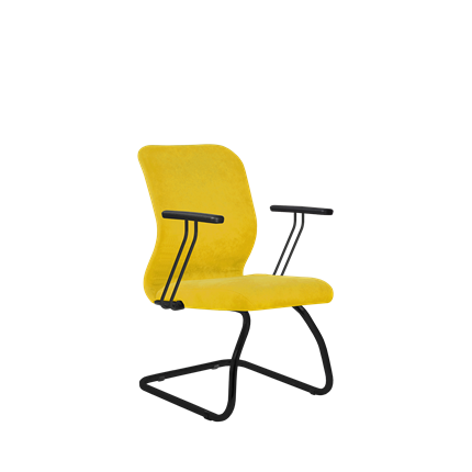 Офисное кресло SU-Mr-4/подл.109/осн.008 желтый в Челябинске - изображение