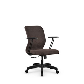 Офисное кресло SU-Mr-4/подл.110/осн.001 темно-коричневый в Челябинске
