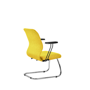 Офисное кресло SU-Mr-4/подл.110/осн.007 желтый в Челябинске - предосмотр 1