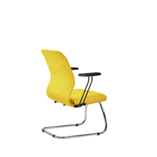 Офисное кресло SU-Mr-4/подл.110/осн.007 желтый в Челябинске - изображение 1