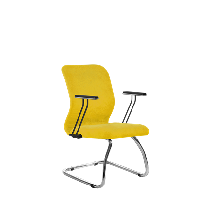 Офисное кресло SU-Mr-4/подл.110/осн.007 желтый в Челябинске - изображение