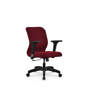 Офисное кресло SU-Mr-4/подл.200/осн.001 красный в Челябинске - предосмотр