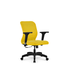 Офисное кресло SU-Mr-4/подл.200/осн.001 желтый в Челябинске