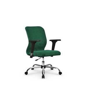 Офисное кресло SU-Mr-4/подл.200/осн.006 зеленый в Челябинске