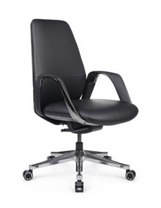 Офисное кресло Napoli-M (YZPN-YR021), черная кожа в Челябинске