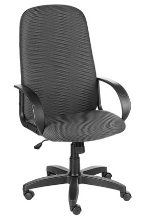 Кресло компьютерное Амбасадор JP15/1 серый ромбик в Копейске - изображение