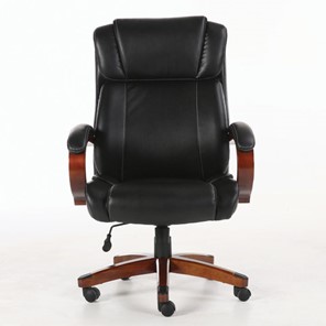 Компьютерное кресло Brabix Premium Magnum EX-701 (дерево, рециклированная кожа, черное) 531827 в Челябинске