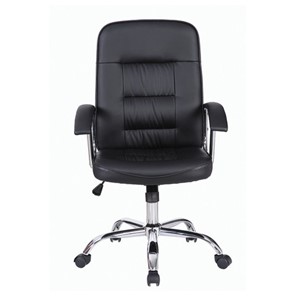 Кресло офисное Brabix Bit EX-550 (хром, экокожа, черное) 531838 в Челябинске