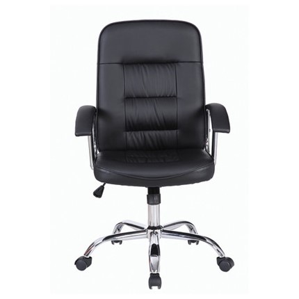 Кресло офисное Brabix Bit EX-550 (хром, экокожа, черное) 531838 в Челябинске - изображение