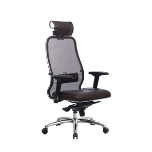 Офисное кресло Samurai SL-3.04, темно-коричневый в Магнитогорске