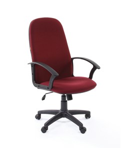 Офисное кресло CHAIRMAN 289, ткань, цвет бордо в Челябинске