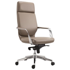 Офисное кресло BRABIX PREMIUM "Resonance EX-755", мультиблок, алюминий, экокожа, бежевое, 532487 в Копейске