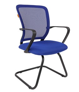 Кресло компьютерное CHAIRMAN 698V Сетка TW (синяя) в Миассе