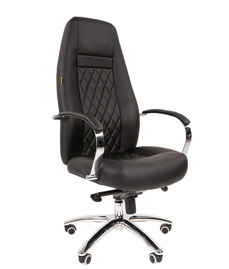 Офисное кресло CHAIRMAN 950 Экокожа черная в Копейске - изображение 1