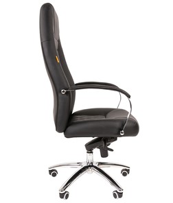 Офисное кресло CHAIRMAN 950 Экокожа черная в Копейске - предосмотр 2