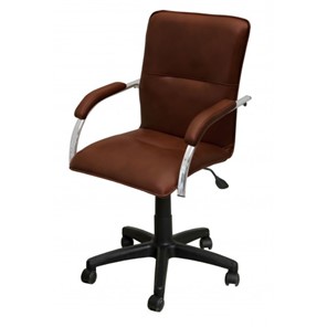 Кресло для офиса Самба-лифт СРП-034МП Люкс коричневый в Миассе
