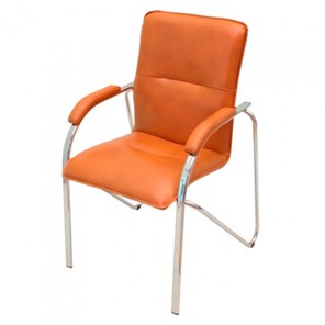 Кресло для офиса Самба СРП-036МП Эмаль оранжевый в Миассе