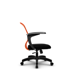 Компьютерное кресло SU-M-4/подл.160/осн.001, Оранжевый/Черный в Челябинске - предосмотр 1