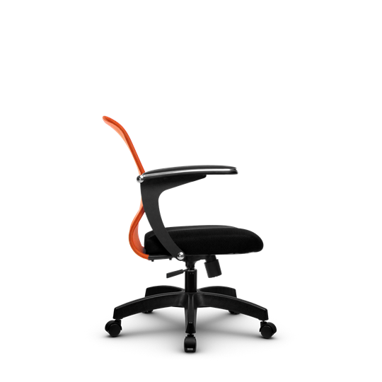 Компьютерное кресло SU-M-4/подл.160/осн.001, Оранжевый/Черный в Челябинске - изображение 1